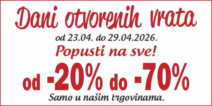 Dani otvorenih vrata manji