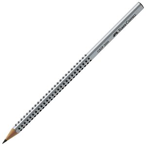 Olovka grafitna B Grip 2001 Faber-Castell 117001 srebrna