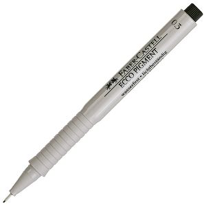 Flomaster za tehničko crtanje 0,3mm Ecco Pigment Faber-Castell 166399 crni