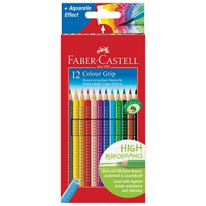 Boje drvene  12boja Grip 2001 Faber-Castell 112412