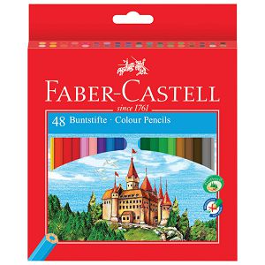 Boje drvene  48boja Faber-Castell 120148 blister