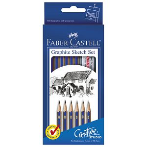 Set za skiciranje Goldfaber Faber-Castell 114000 blister