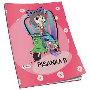 Obrazac školski pisanka "B" za 1razred Premium Connect Girl