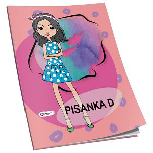 Obrazac školski pisanka "D" za 4razred Premium Connect Girl