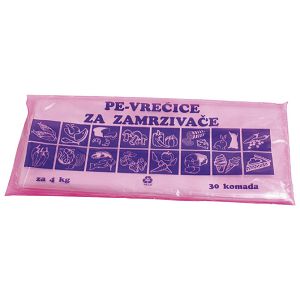 Vrećica pvc za domaćinstvo LD 4kg pk30 Metaloplast