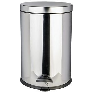 Koš za smeće s pedalom i poklop. Inox-5L