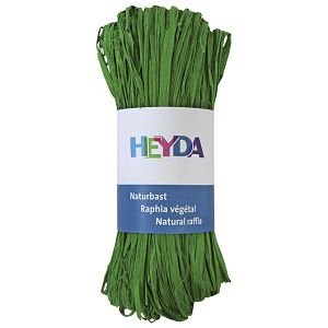 Rafija prirodna 50g Heyda 20-48877 96 zelena