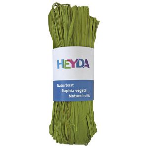 Rafija prirodna 50g Heyda 20-48877 95 svijetlozelena