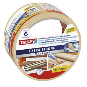 Traka ljepljiva obostrana 50mm/5m Extra Tesa 5670 -0