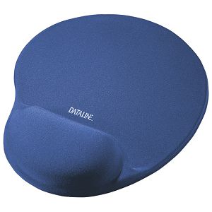 Podloga za miša ergonomska-gel Dataline 67107 plava blister