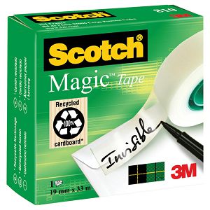 Traka ljepljiva nevidljiva 19mm/33m Scotch Magic-810 3M.