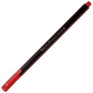 Flomaster fineliner 0,4mm FORoffice crveni