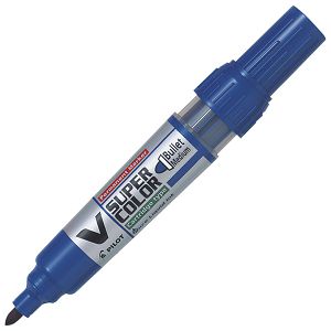 Marker permanentni 0,9mm okrugli vrh V Super Color Begreen Pilot SCA-VSC-M-BG plavi!!