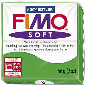 Masa za modeliranje   57g Fimo Soft Staedtler 8020-53 tropsko zelena