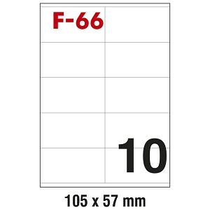 Etikete ILK 105x57mm pk100L Fornax F-66