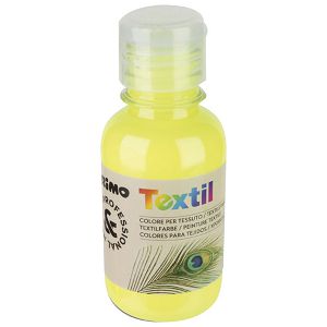 Boja tempera za tekstil 125ml CMP.410TXF125210 fluorescentno žuta