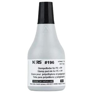 Boja za pečat (plastika) 50ml brzosušeća Noris Color 196CS crna