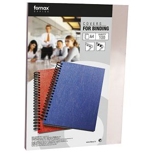 Korice za spiralni uvez 180my pvc A3 pk100 Fornax prozirne