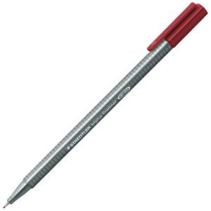 Flomaster fineliner 0,3mm Triplus Staedtler 334-29 tamnocrveni