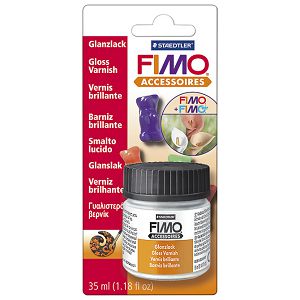 Lak za mase za modeliranje sjajni 35ml Fimo Staedtler 8704 01 BK blister