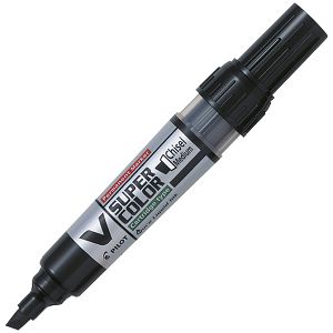 Marker permanentni 1,4-4,8mm klinasti vrh V Super Color Begreen Pilot SCA-VSC-MC-BG crni!!