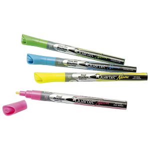 Marker za bijelu ploču 1,5-3mm pk4 Rexel 1903892 sortirano neon blister!!