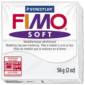 Masa za modeliranje   57g Fimo Soft Staedtler 8020-0 bijela