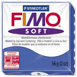 Masa za modeliranje   57g Fimo Soft Staedtler 8020-33 briljantno plava