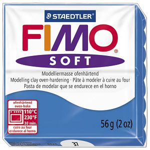 Masa za modeliranje   57g Fimo Soft Staedtler 8020-37 pacific plava