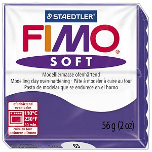 Masa za modeliranje   57g Fimo Soft Staedtler 8020-63 boja šljive