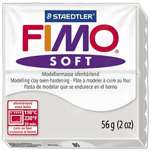 Masa za modeliranje   57g Fimo Soft Staedtler 8020-80 delfin siva