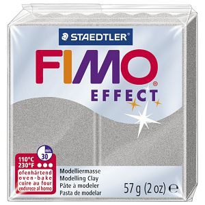 Masa za modeliranje   57g Fimo Effect Staedtler 8020-817 srebrna!!