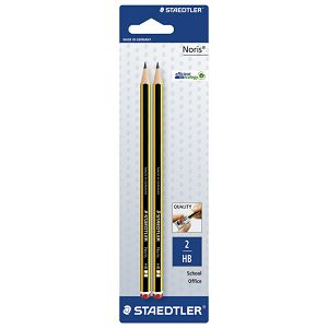 Olovka grafitna HB Noris pk2 Staedtler 120-2 BK2D blister