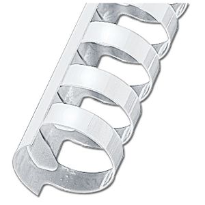 Spirala plastična fi-32mm oval pk50 GBC.4028204 bijela