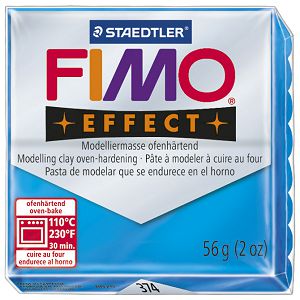 Masa za modeliranje   57g Fimo Effect Staedtler 8020-374 prozirno plava!!