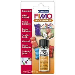 Lak za mase za modeliranje sjajni 10ml Fimo Staedtler 8703 01 BK blister