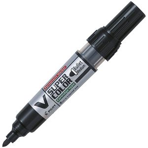 Marker permanentni 0,9mm okrugli vrh V Super Color Begreen Pilot SCA-VSC-M-BG crni!!