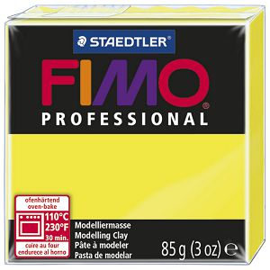 Masa za modeliranje   85g Fimo Professional Staedtler 8004-1 limun žuta!!