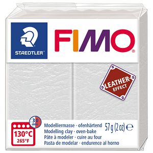 Masa za modeliranje   57g Fimo Effect Leather-effect Staedtler 8010-029 ivory!!