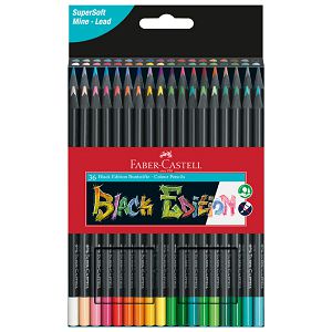 Boje drvene  36boja trokutaste Black Edition Faber-Castell 116436 blister