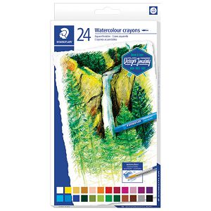 Boje voštane akvarel 24boje Design Journey Staedtler 223 C24 blister!!