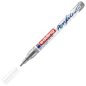 Marker akrilni 1-2mm Edding 5300923 srebrni 