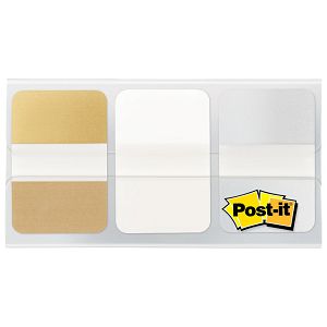 Zastavica 25,4x38mm 3bojex12L super čvrste Post-it 3M.686 metalik blister!!