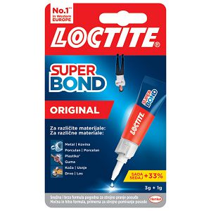 Ljepilo trenutačno  4g Loctite Super Bond tekuće Henkel 2955533 blister