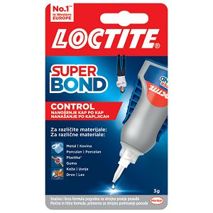 Ljepilo trenutačno  3g Loctite Super Bond Control Henkel 2954966 blister