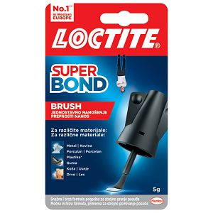 Ljepilo trenutačno  5g s četkicom Loctite Super Bond Brush 5G Henkel 2956781 blister