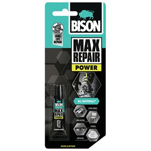 Ljepilo tekuće  8g Max Repair Power Bison L0406240 prozirno blister