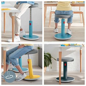 Stolica ergonomska Sit-Stand 2u1 Ergo Cosy Active Leitz 65180061 plava