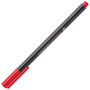 Flomaster fineliner 0,3mm reciklirani Triplus Staedtler 334 R-2 crveni!!