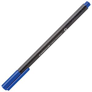 Flomaster fineliner 0,3mm reciklirani Triplus Staedtler 334 R-3 plavi!!